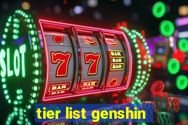 tier list genshin